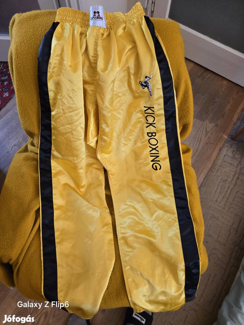 Sárga kick-box nadrág