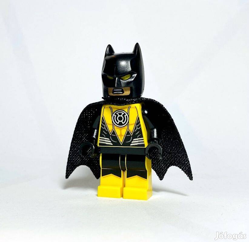 Sárga lámpás Batman Eredeti LEGO minifigura - DC Super Heroes - Új