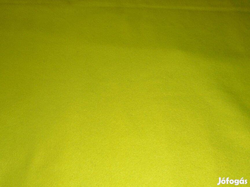Sárga színű pléd (polár) 100*75 cm