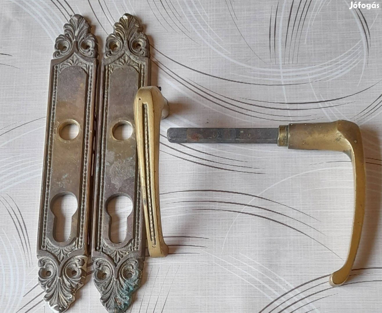 Sárgaréz ajtó kilincs 