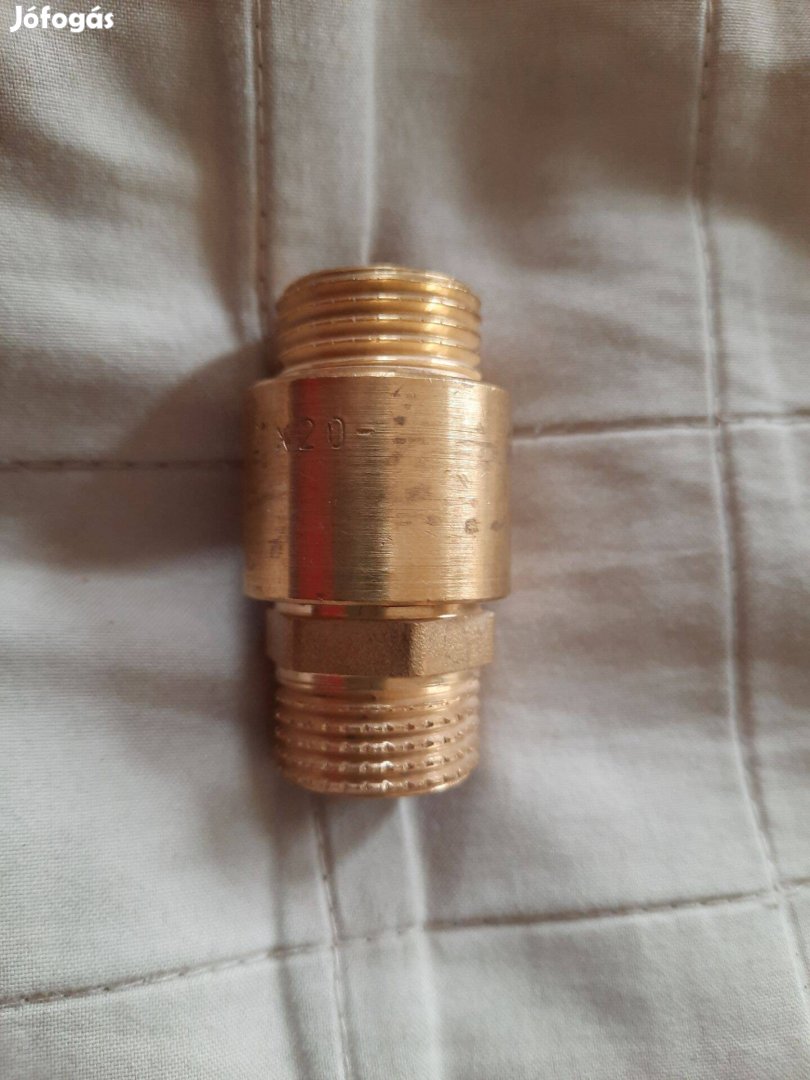 Sárgaréz szűkítő menetes közcsavar 12 20 mm