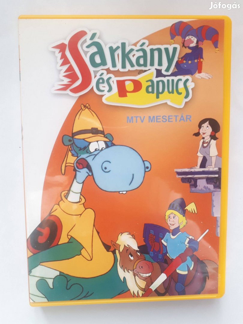 Sárkány és papucs rajzfilm DVD - MTV mesetár (posta 510 Ft)