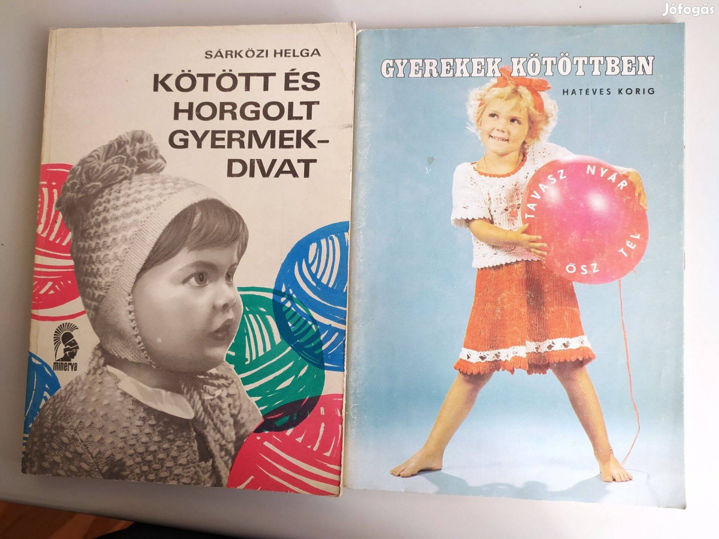 Sárközi Helga Kötött és horgolt gyermekdivat + Gyerekek kötöttben 6 év