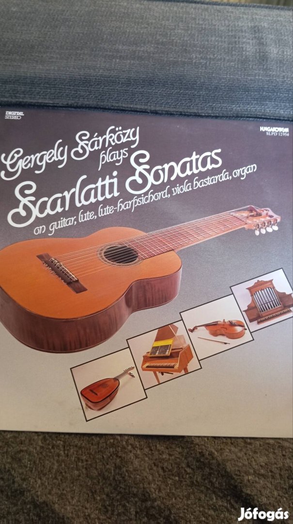 Sárközy Gergely - Scarlatti Sonatas bakelit lemez 