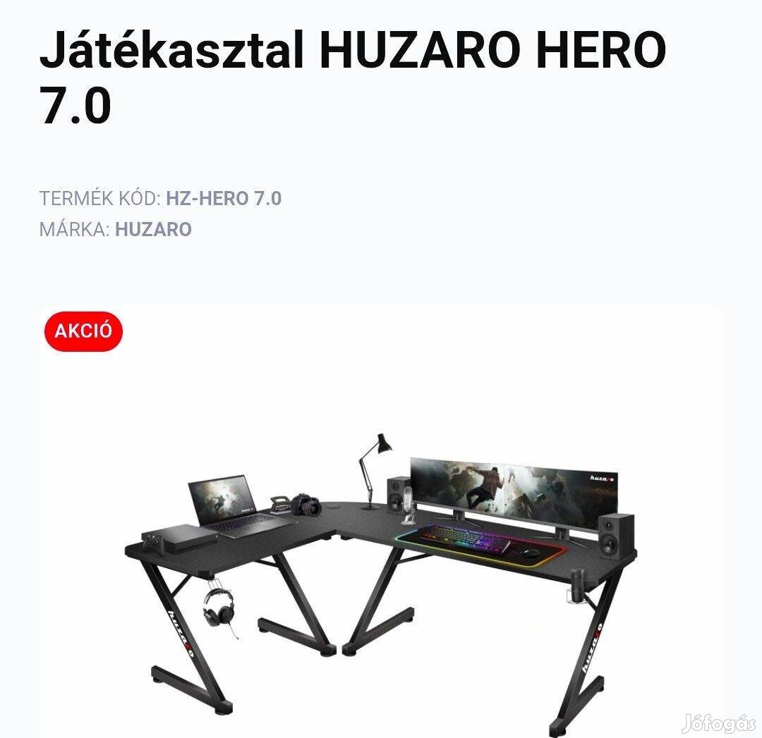 Sarok gamer asztal Huzaro HERO 7.0