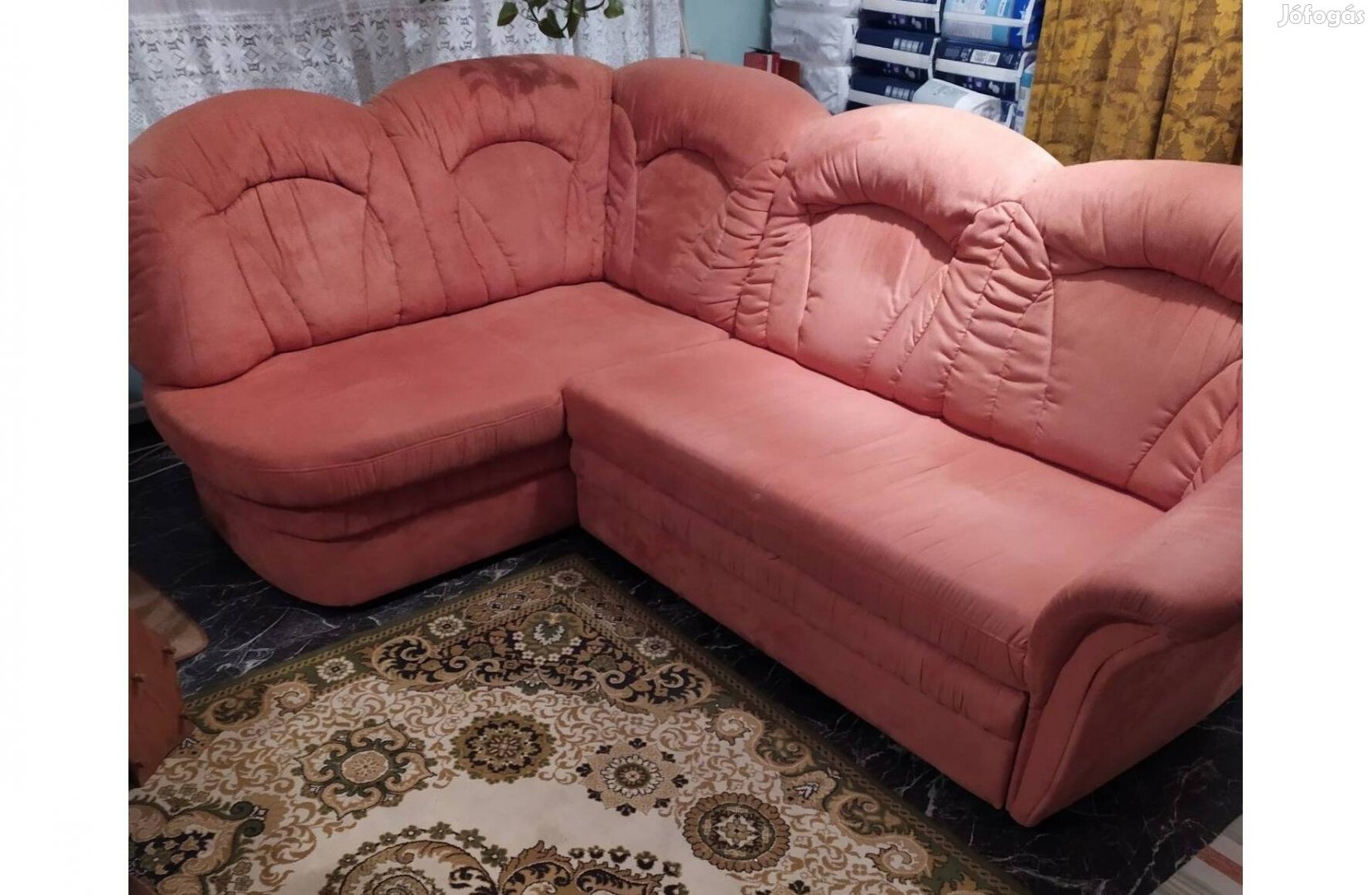 Sarok ülőgarnitúra, alig használt