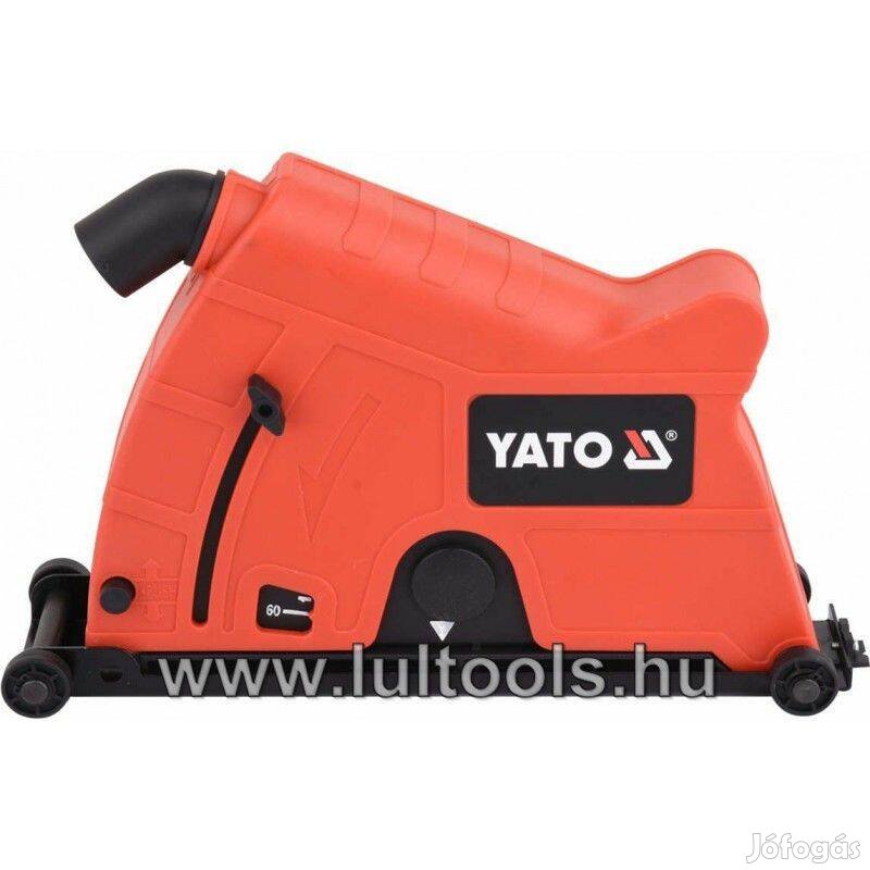Sarokcsiszoló porelszívó adapter vágáshoz 230 mm Yato