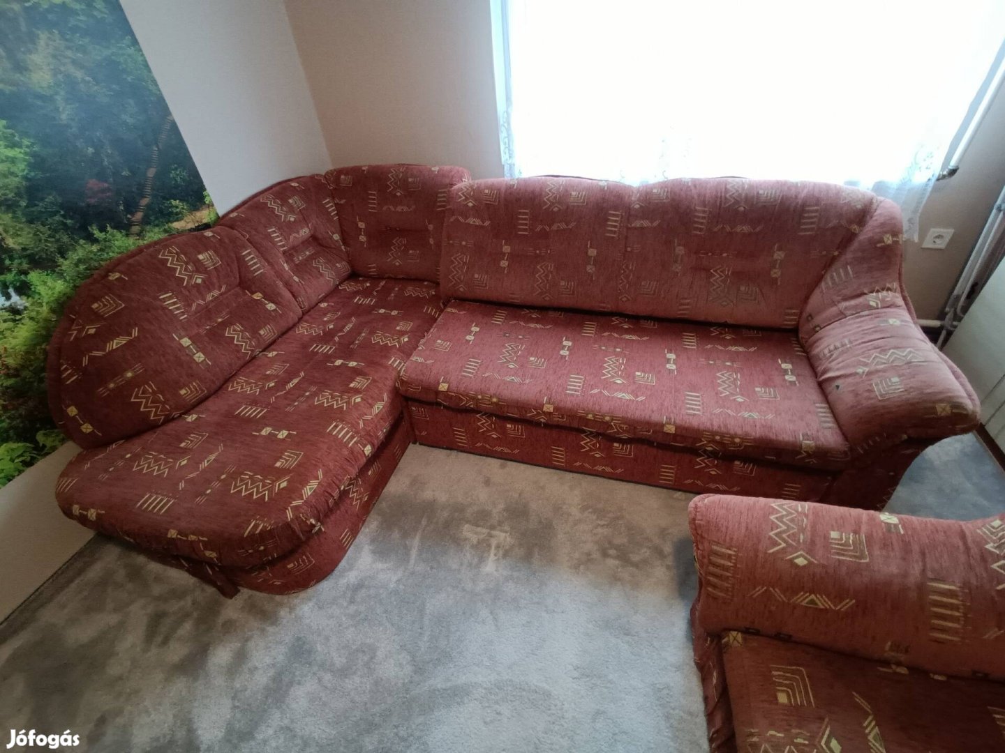 Sarokkanapé, sarok ülő + fotel, ágyazható