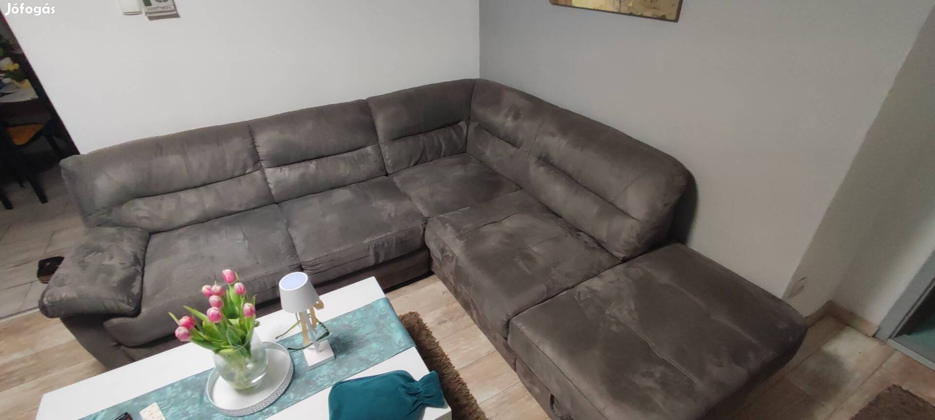 Sarokkanape ágyazható ágyneműtartós kanapé ülőgarnitúra 230*250 cm