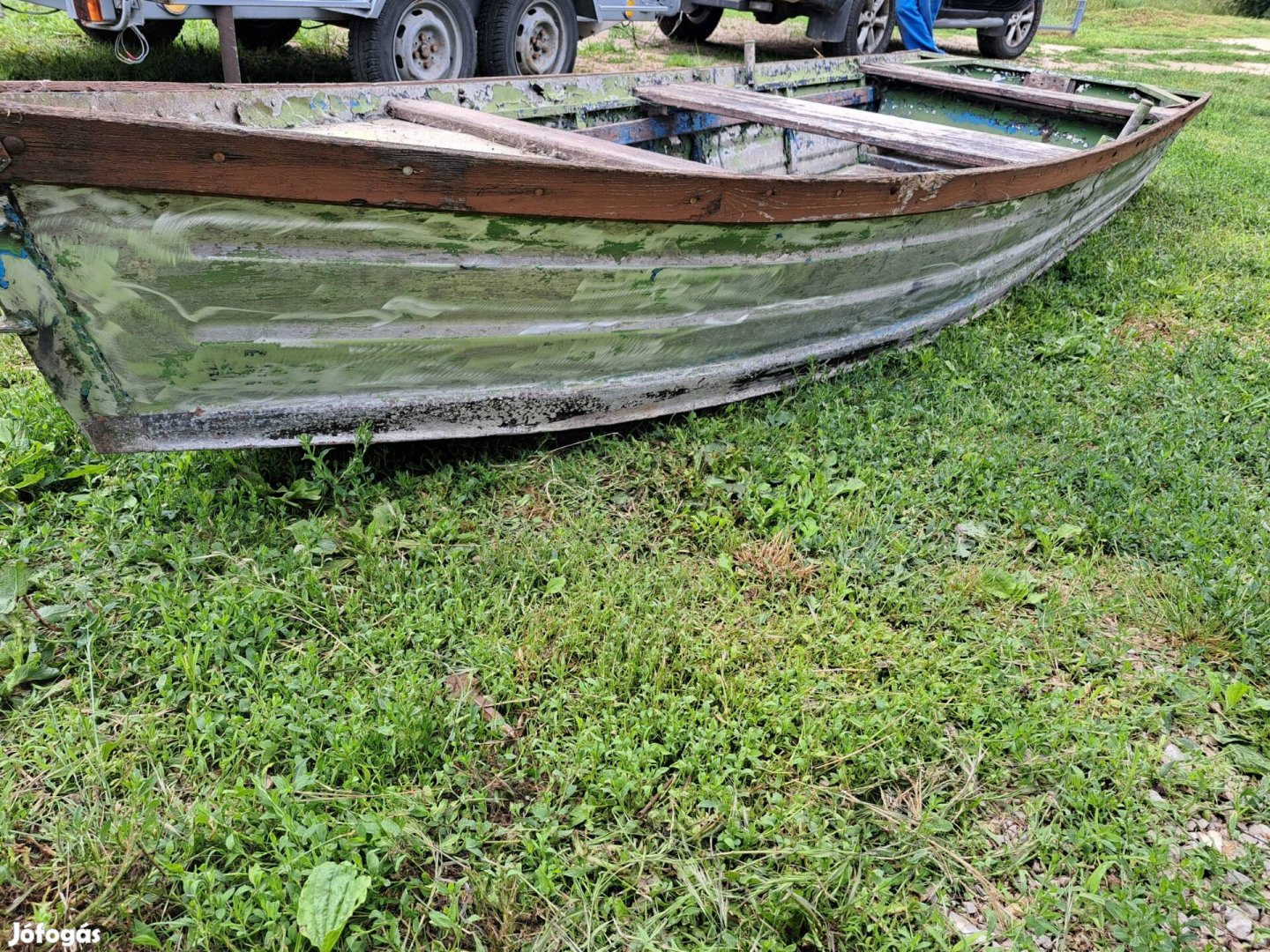 Sárosdi féle sukorói aluminium csónak horgászcsónak