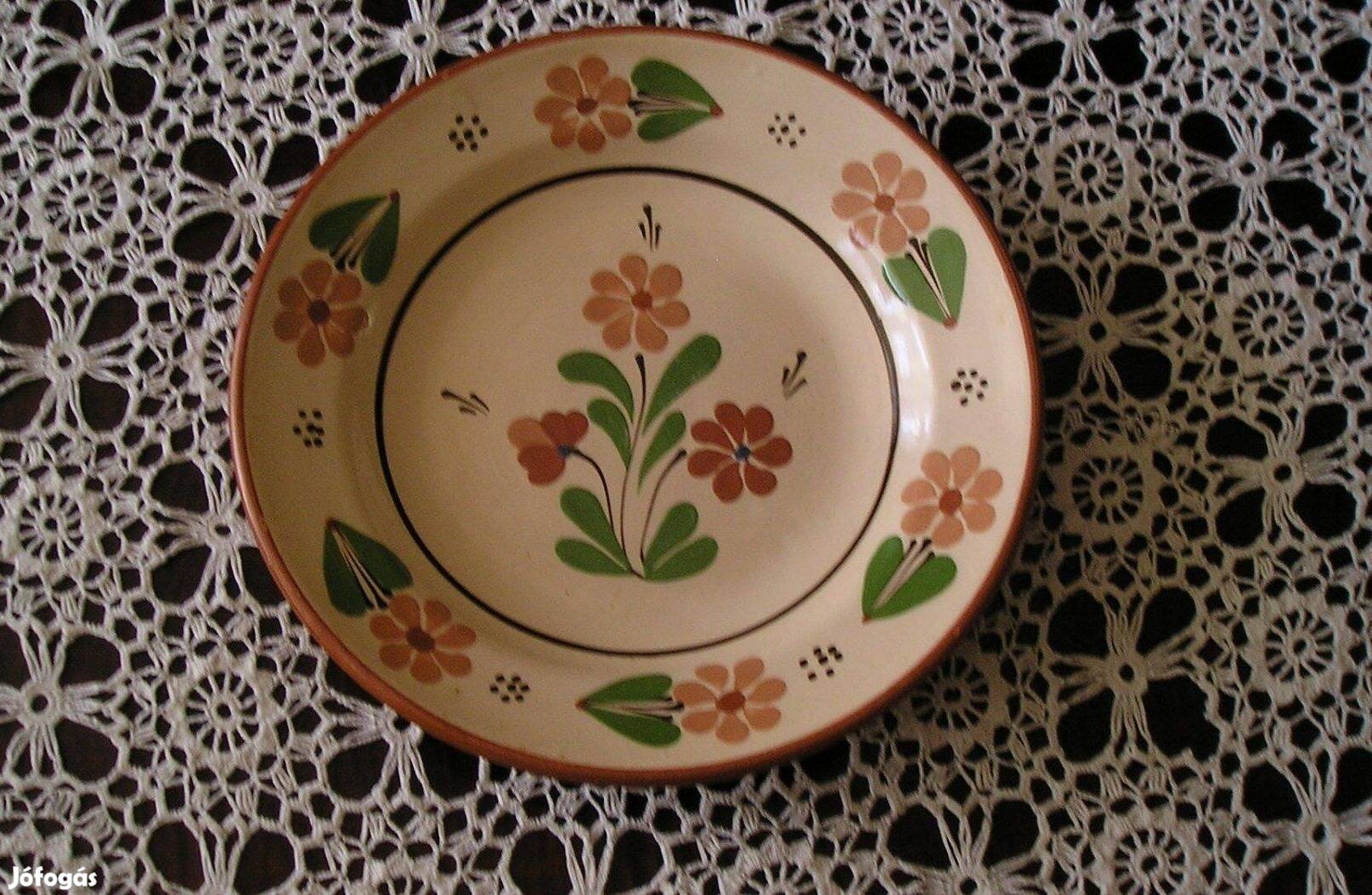 Sárospataki kerámia tányér - 20 cm