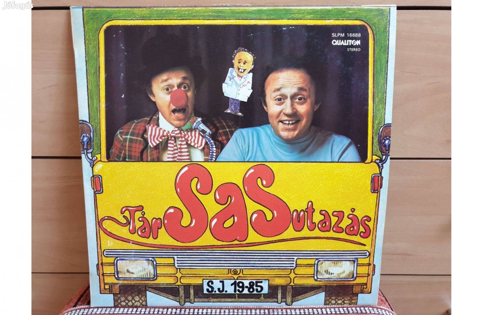 Sas József - Társasutazás hanglemez bakelit lemez Vinyl