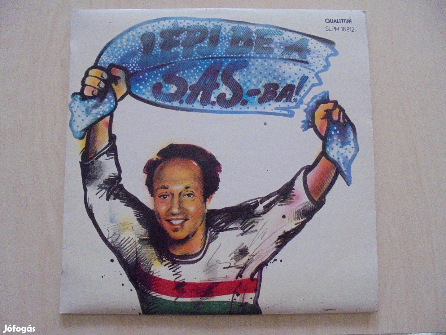 Sas József kabaré- retro bakelit nagylemez 1990