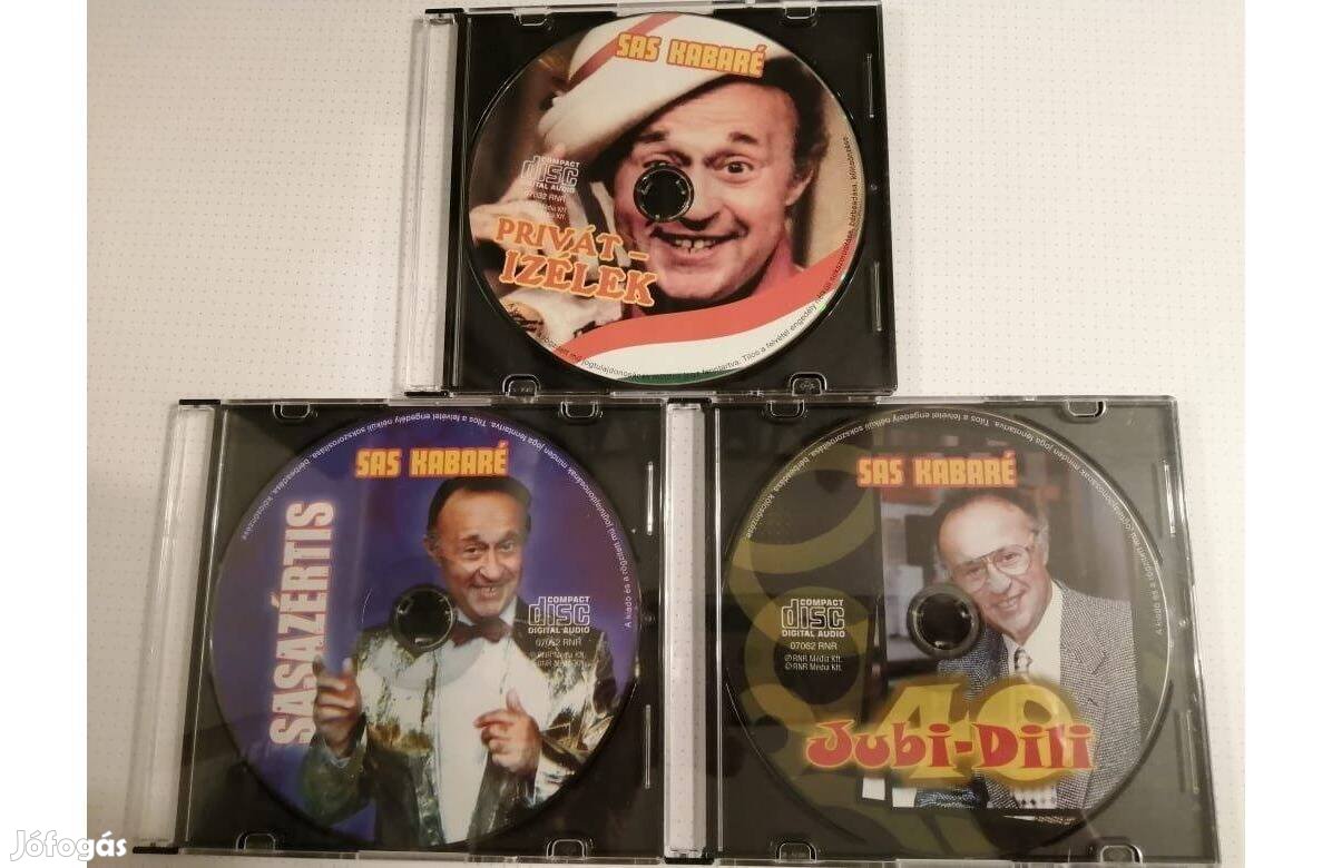 Sas kabaré CD-k eladók!