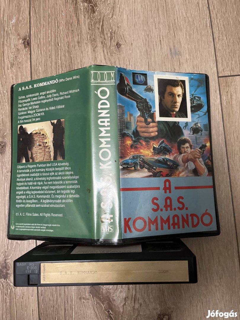 Sas kommandó vhs 