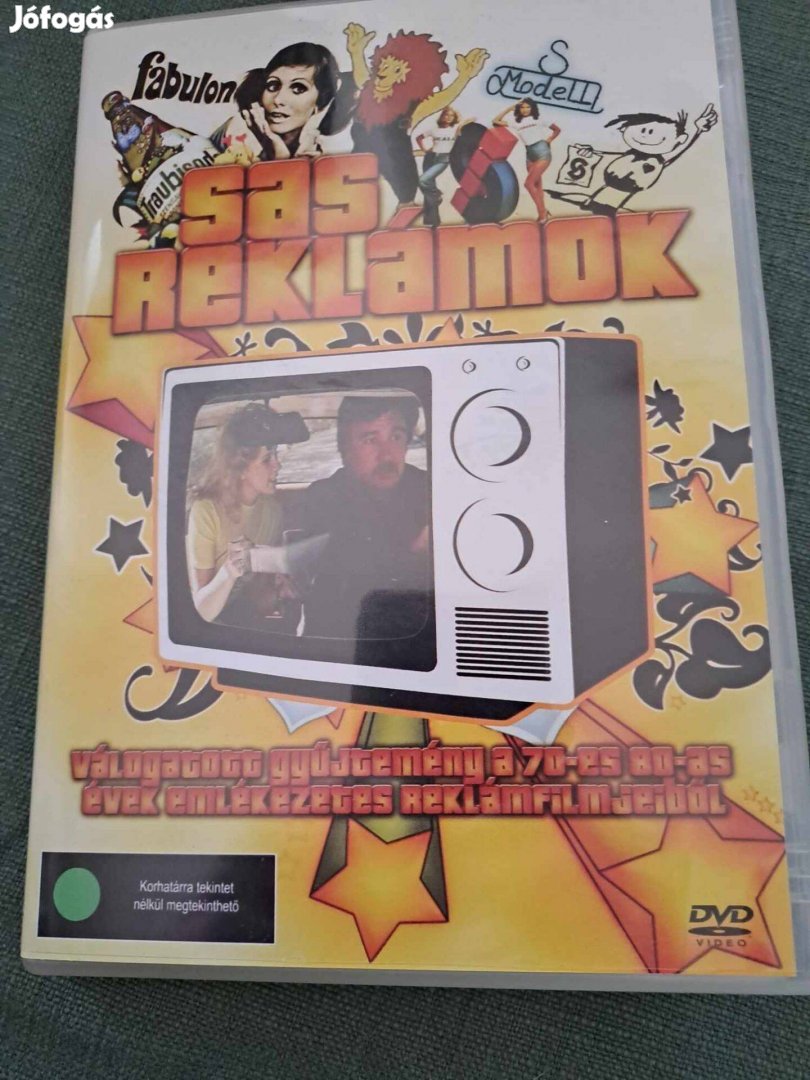 Sas reklámok DVD - Sas István válogatott reklámfilmjei