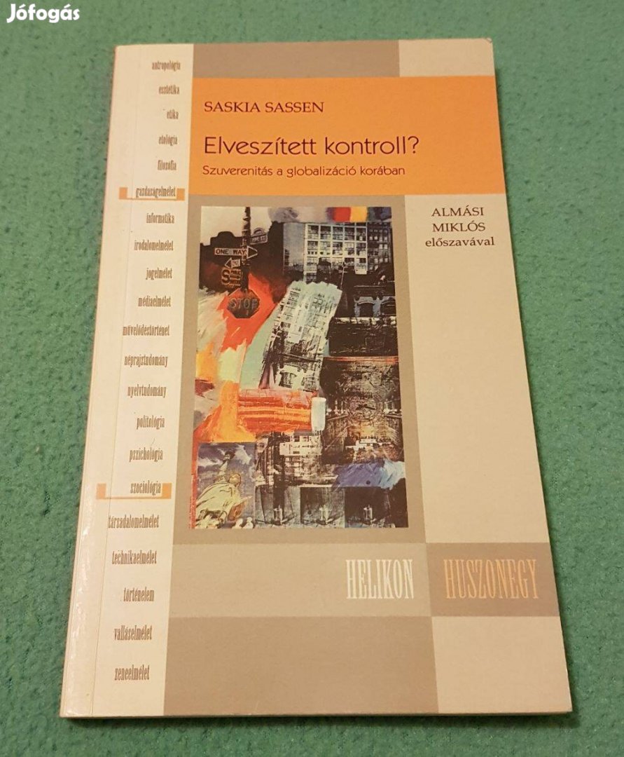 Saskia Sassen - Elveszített kontroll? könyv