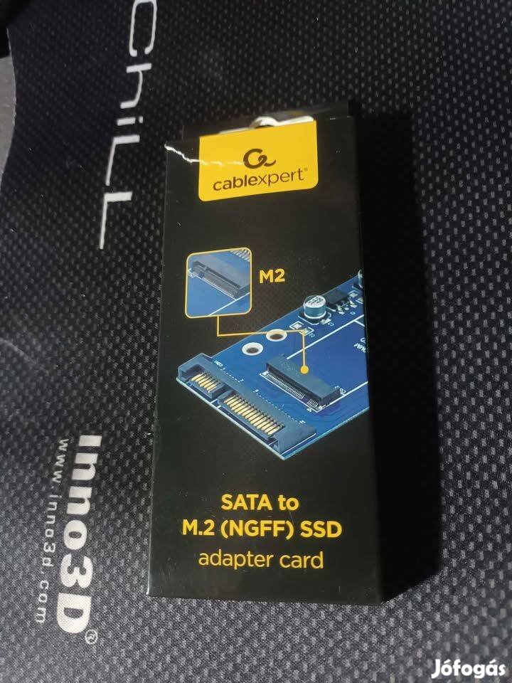 Sata - M.2 SSD adapter új