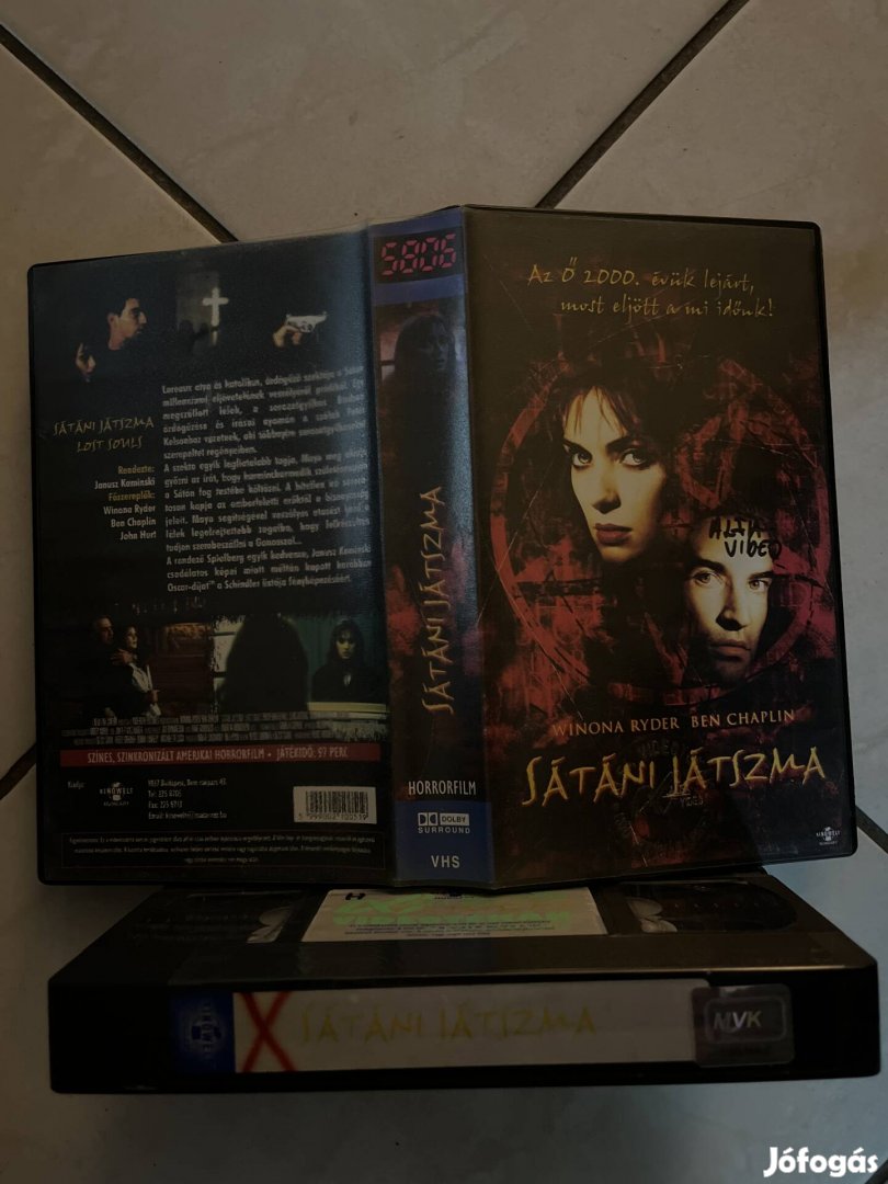 Sátáni játszma vhs