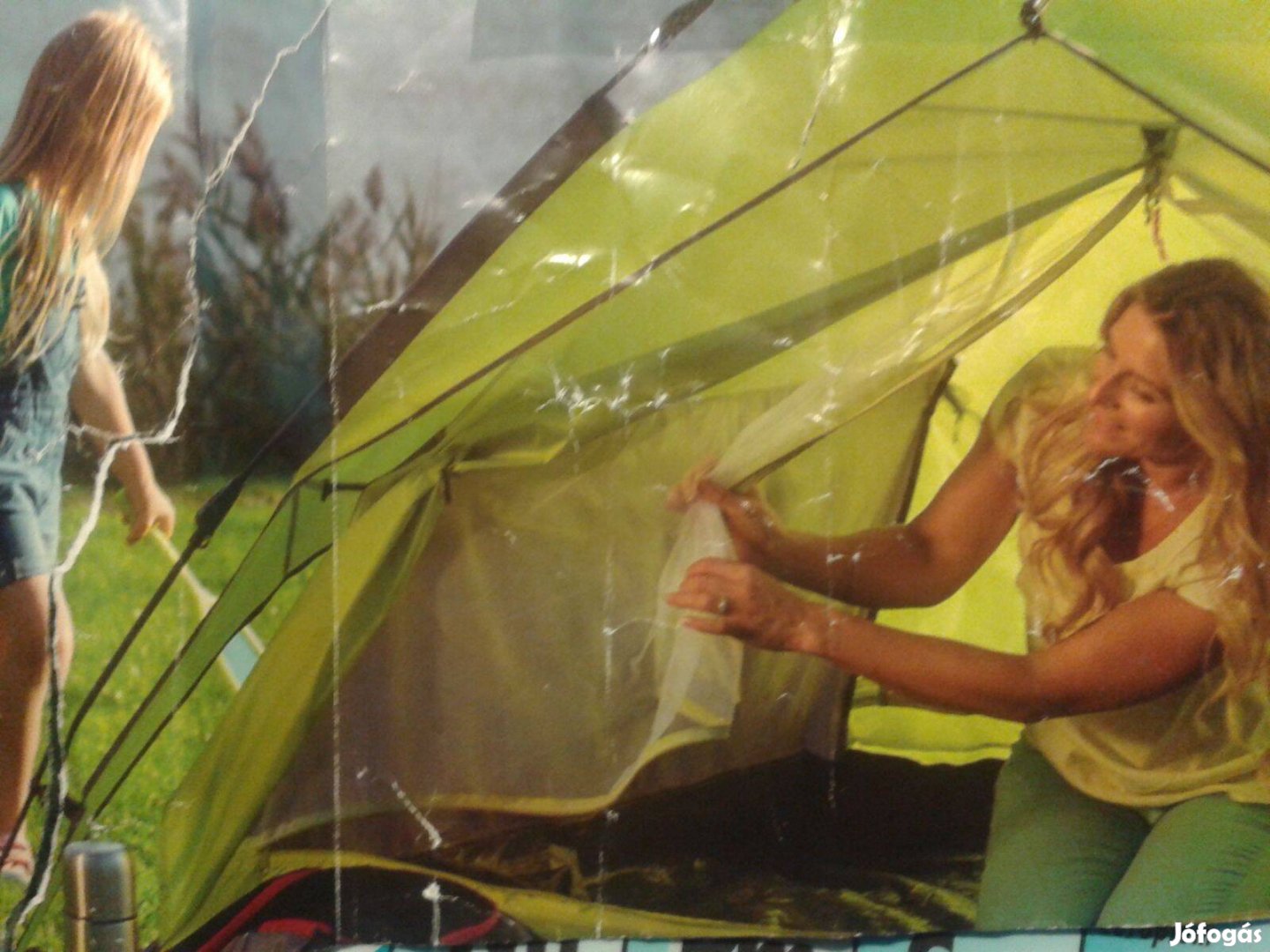 Sátor 4 szem."pop up", 240x210CM 2 az 1 ben