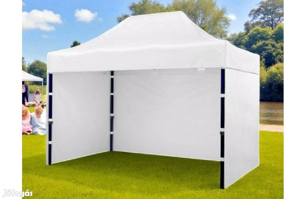 Sátor pavilon 3x2m 4oldalfal Vattacukor kereskedés