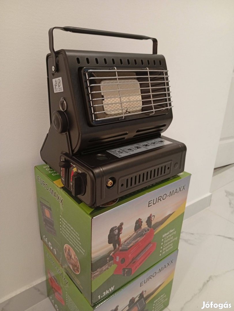 Sátorfűtés gáz főző melegítő hősugárzó teljesen új ! Akciós !