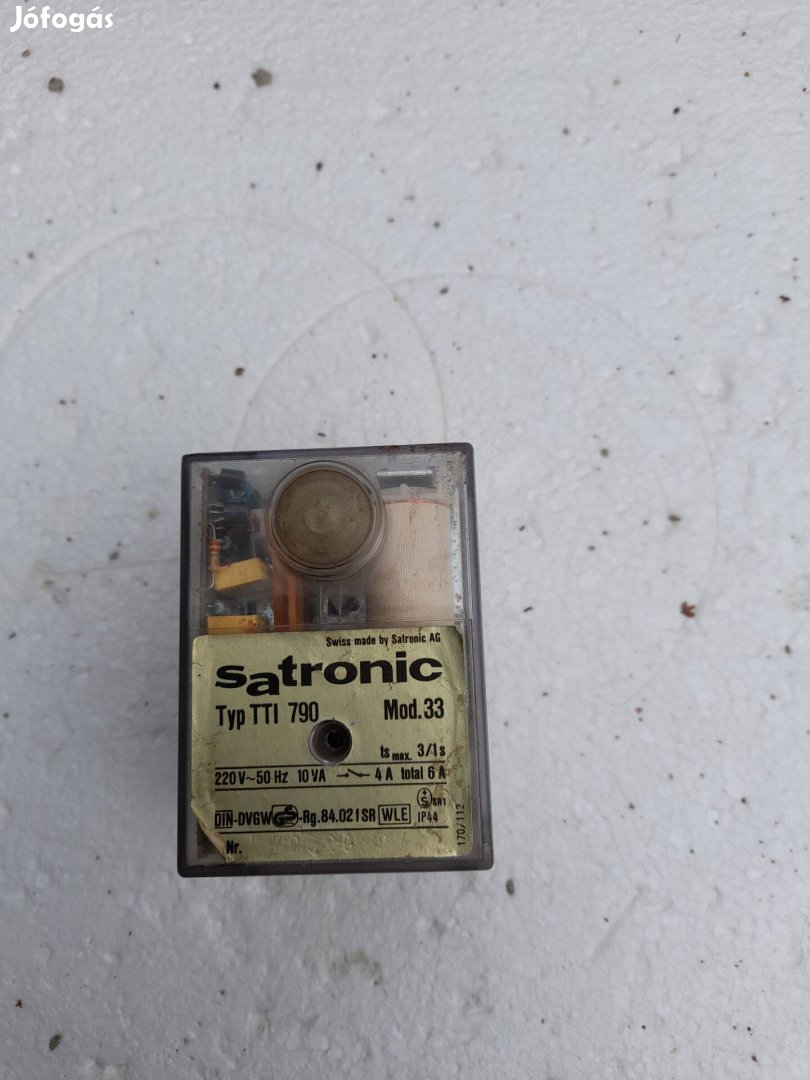 Satronic TTI790 TTI 790 automatika Honeywell Resideo mmg 810 811 csere