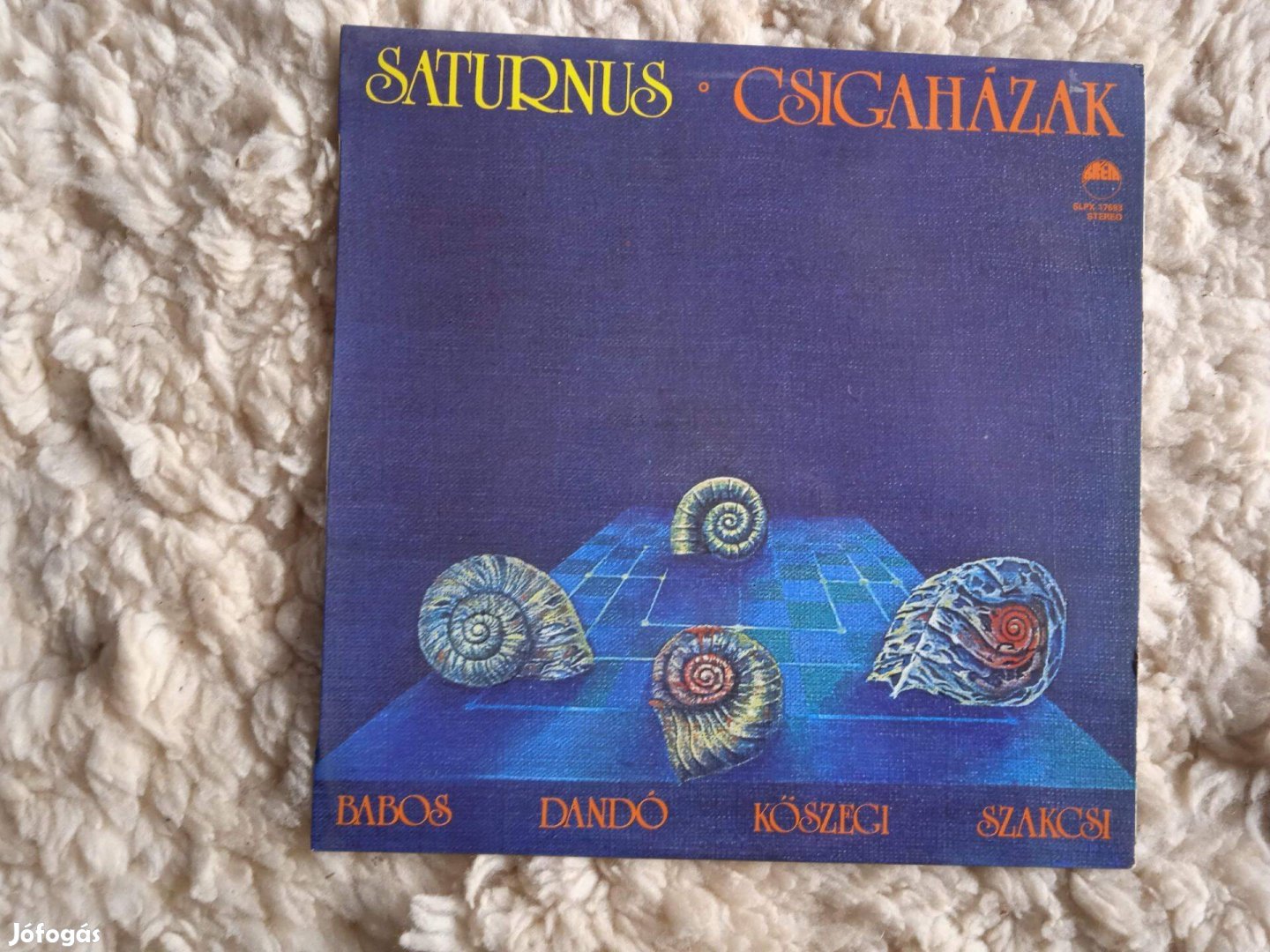 Saturnus: Csigaházak - eredeti LP