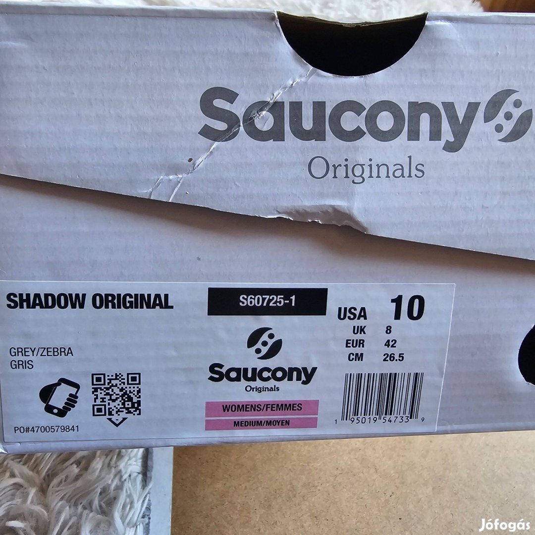 Saucony Shadow Original cipö dobozos 42-es méret teljesen