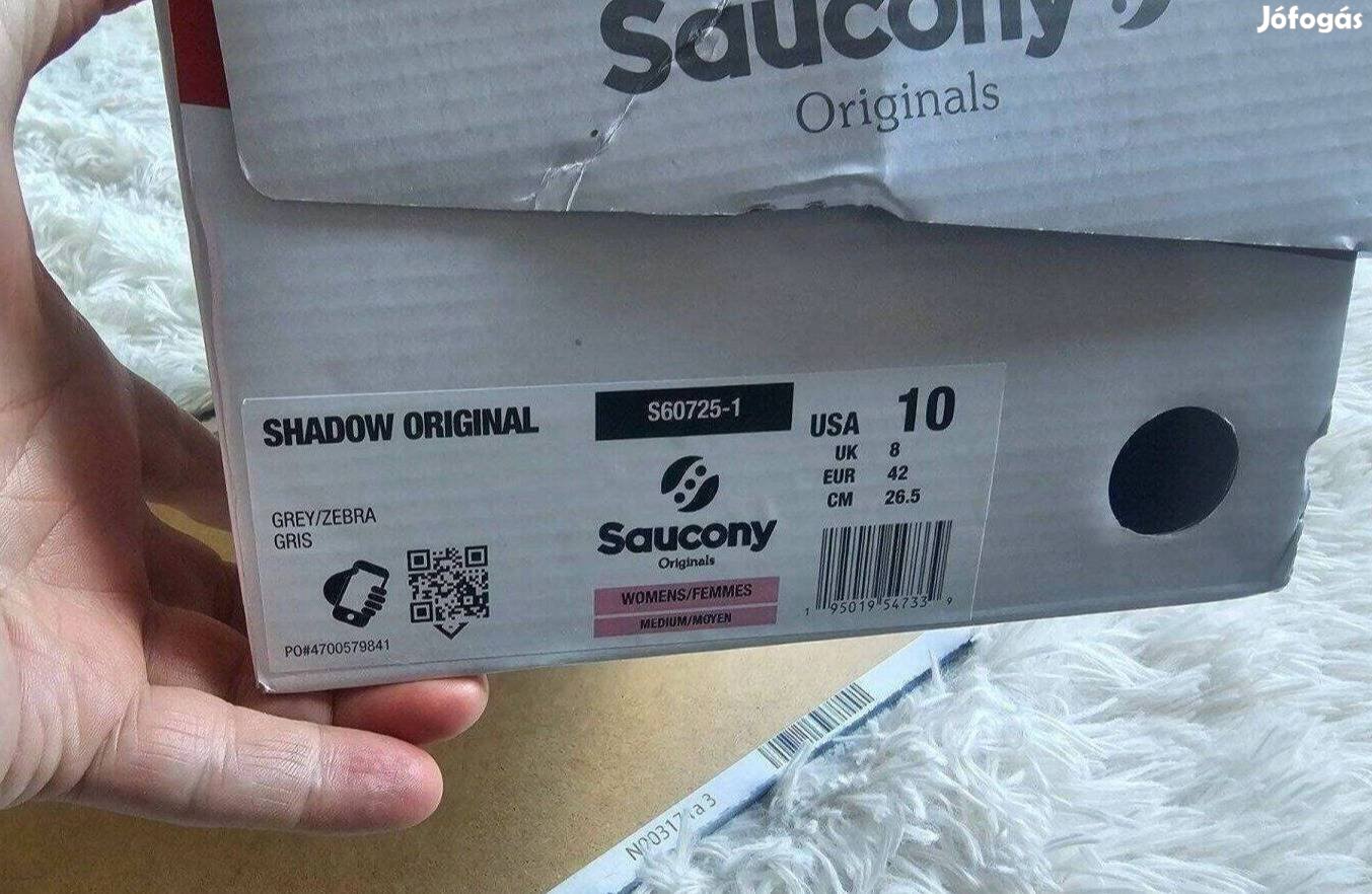 Saucony Shadow Original cipö dobozos 42-es méret teljesen új