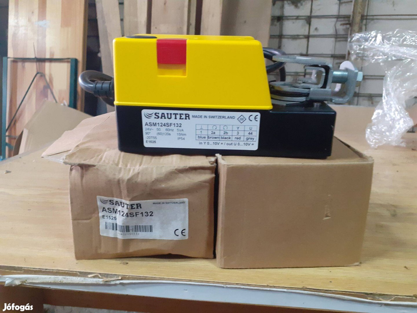 Sauter ASM124SF132 zsalumozgató
