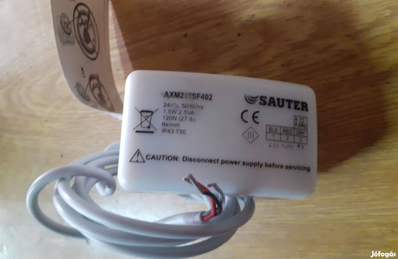 Sauter Axm217SF402 szelepmozgató