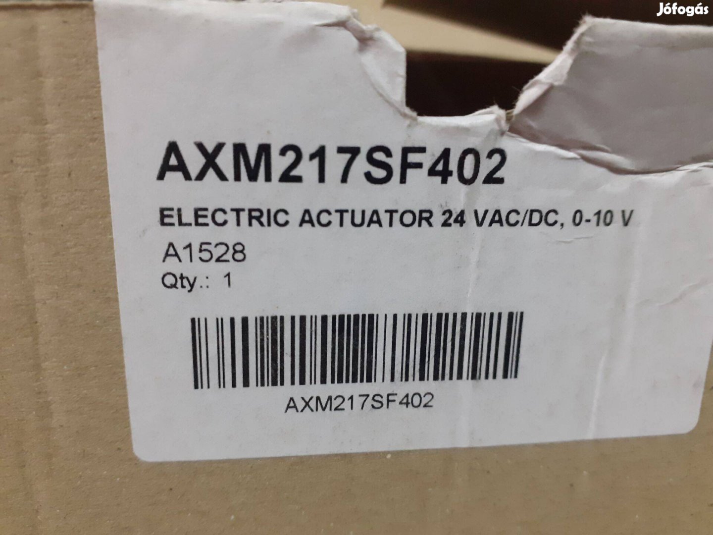 Sauter szelepmozgató Axm217SF402