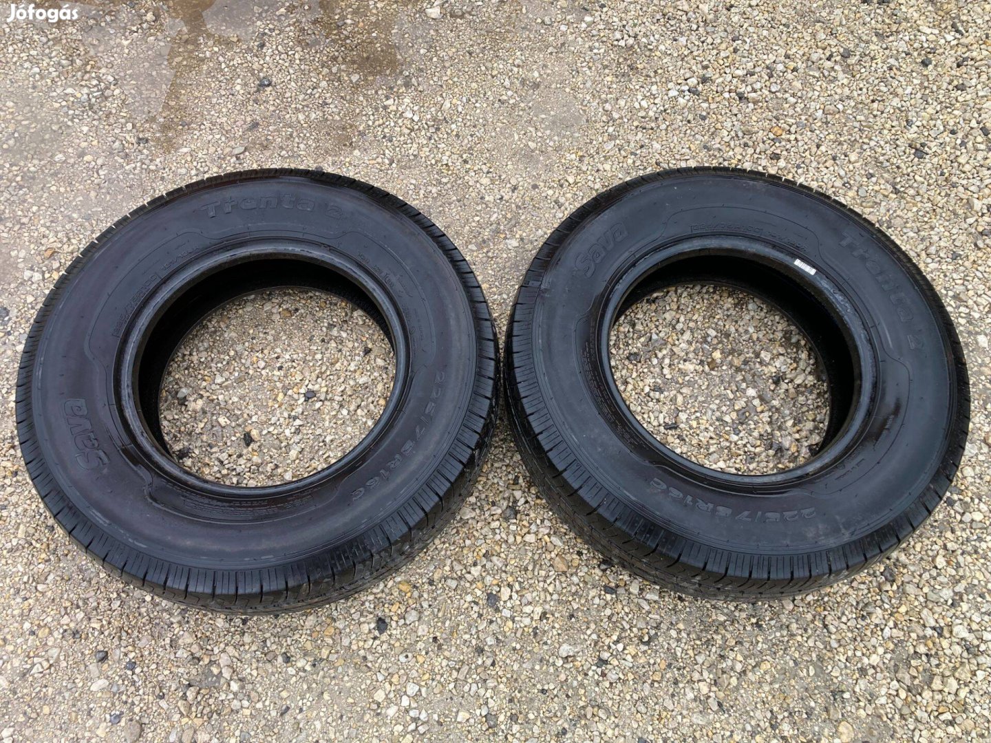 Sava Trenta 2 225/75 R16C 2 db újszerű nyári gumi eladó