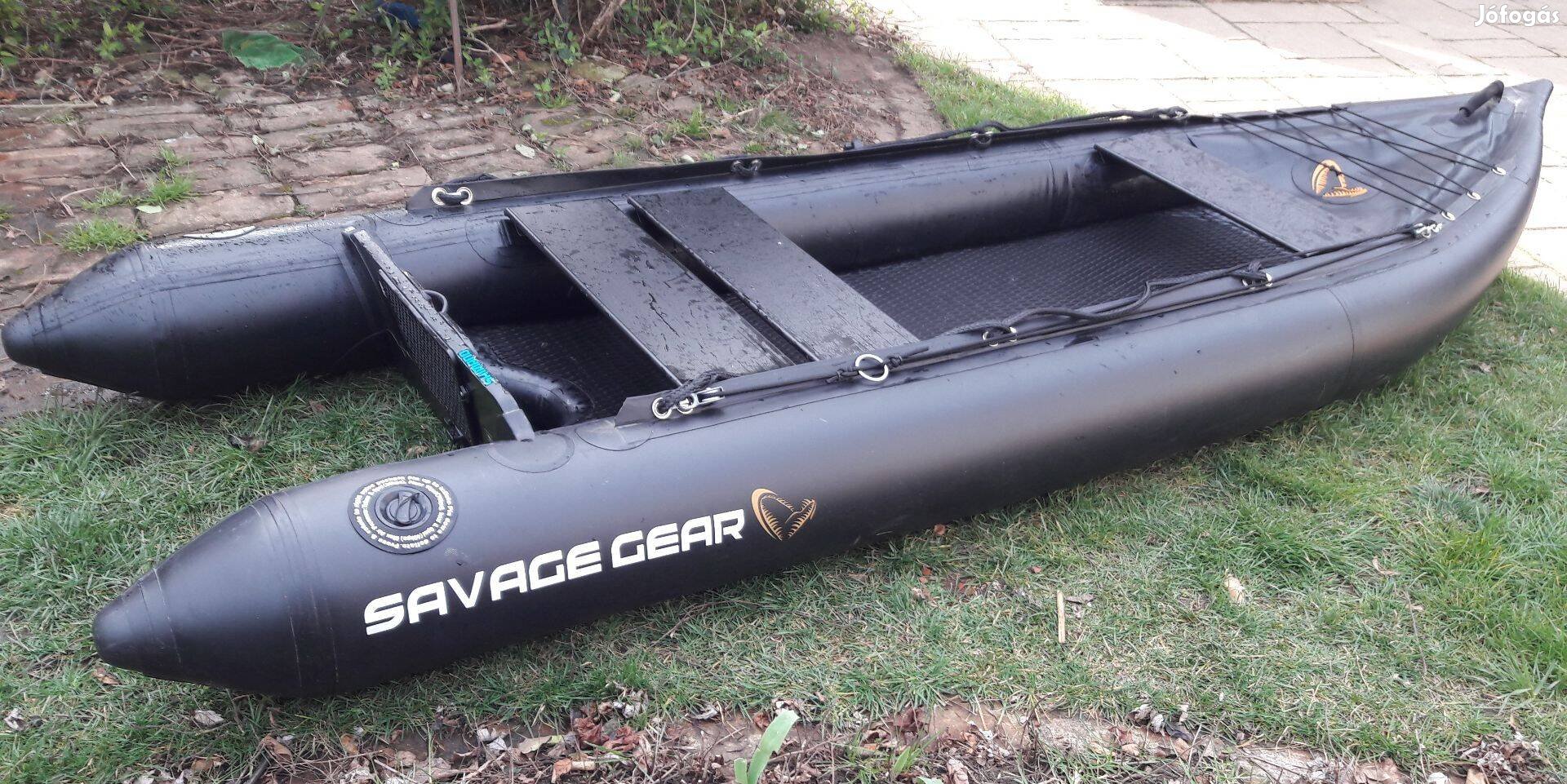 Savage Gear felfújható E-rider horgászkajak, kajak