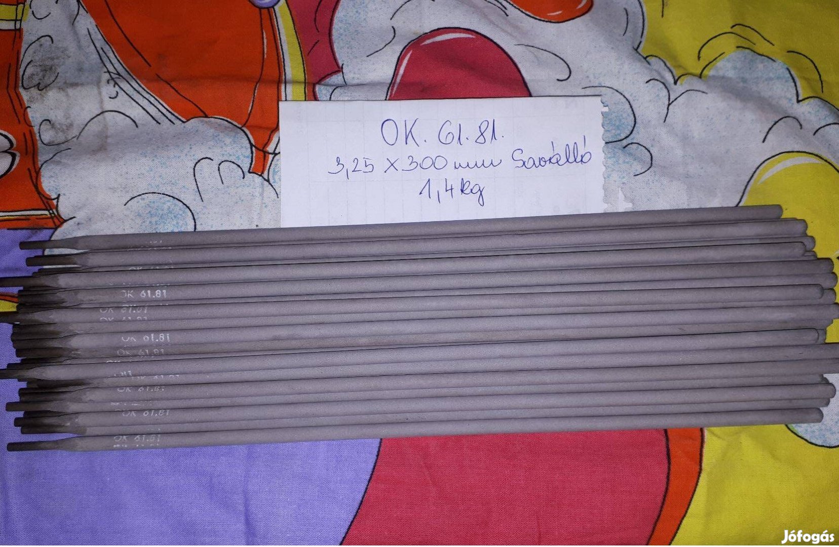 Saválló elektróda 3,25x300 mm eladó !