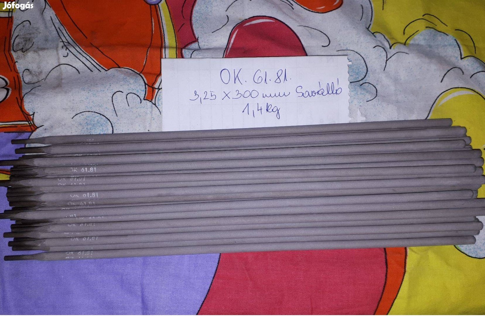 Saválló elektróda 3,25x300 mm eladó !