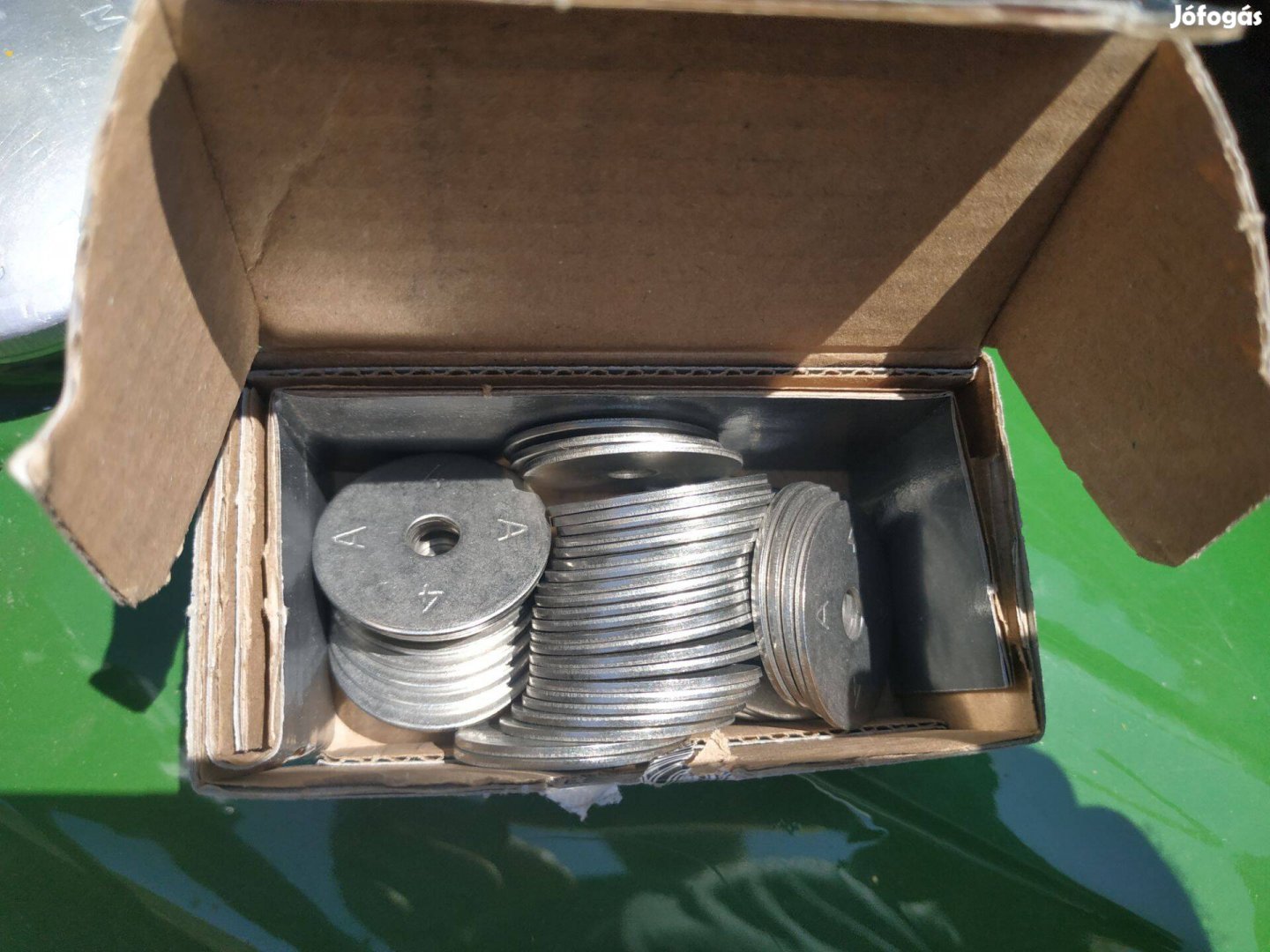 Saválló karosszéria alátét M6x30 40db nagyméretű
