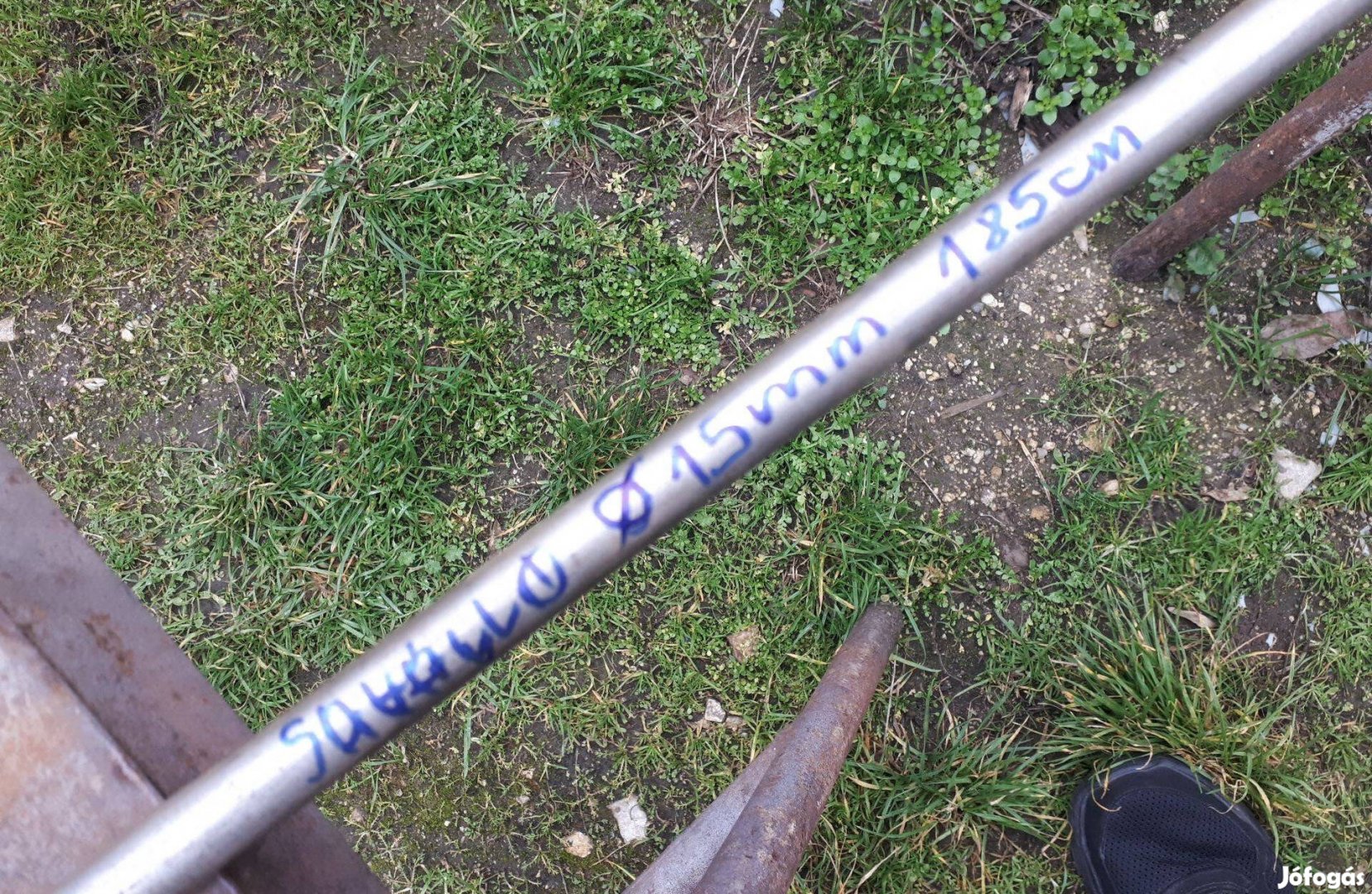 Saválló köracél 15 mm átmérővel eladó !