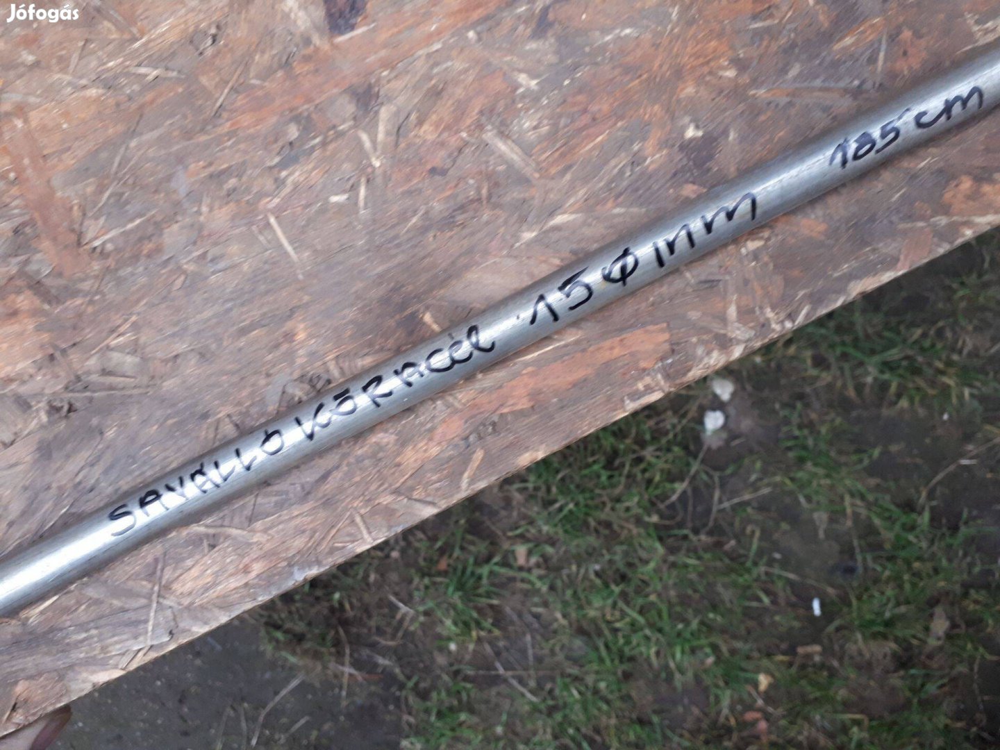 Saválló köracél 15 mm-es átmérővel eladó !
