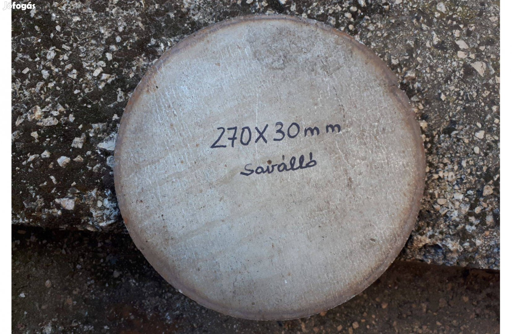 Saválló perem 270X30 mm -es eladó !