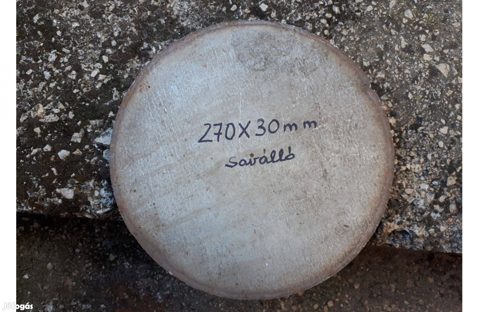Saválló perem 270X30 mm-es eladó !