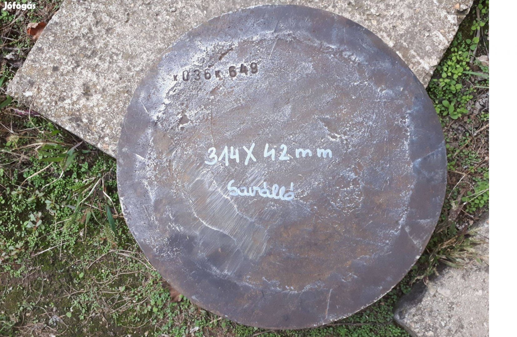 Saválló perem 314x42 mm-es eladó !