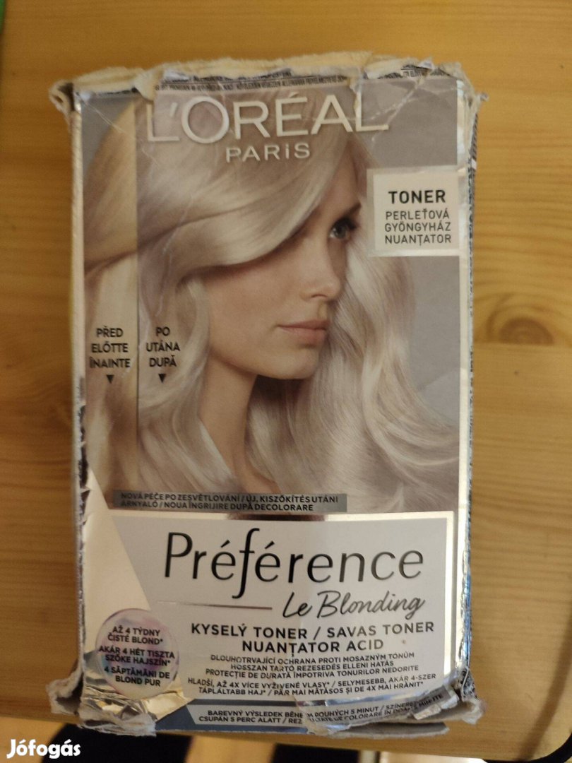Savas Toner Loreal, rózsaszín! Csak szeményesen átvehető