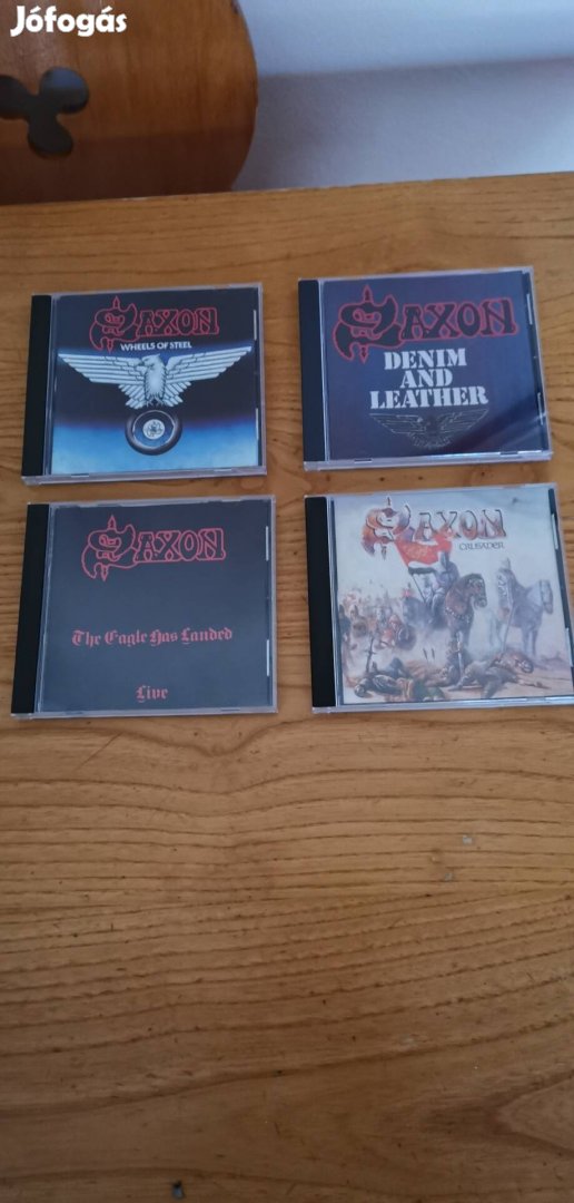 Saxon cd-k eladók