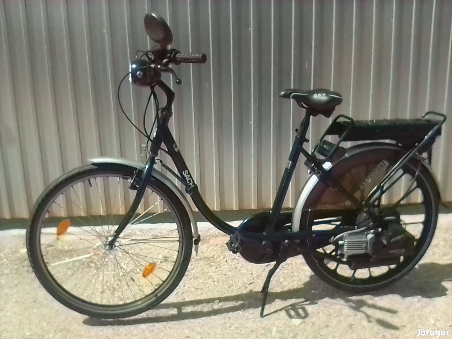 Saxonette Classic rásegítős használt kerékpár eladó