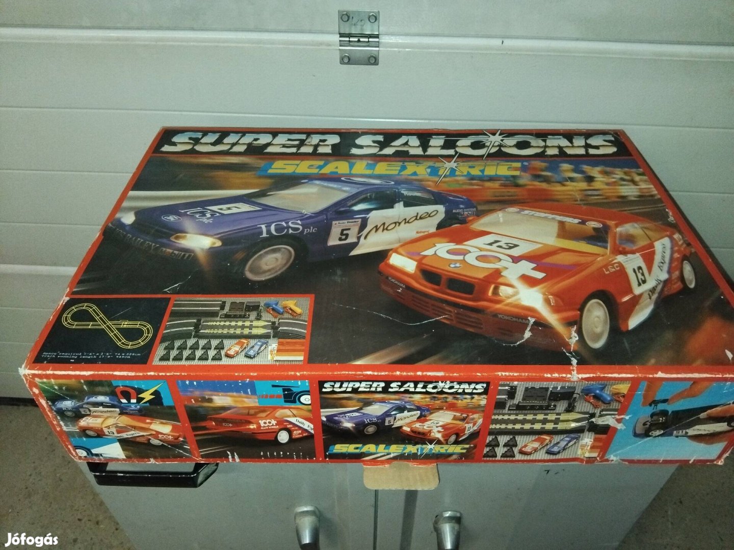 Scalextric autopálya 