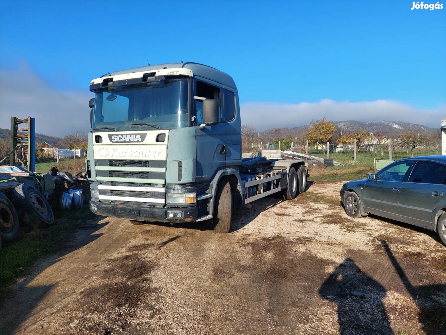 Scania 6x4 multiliftes eladó ! 