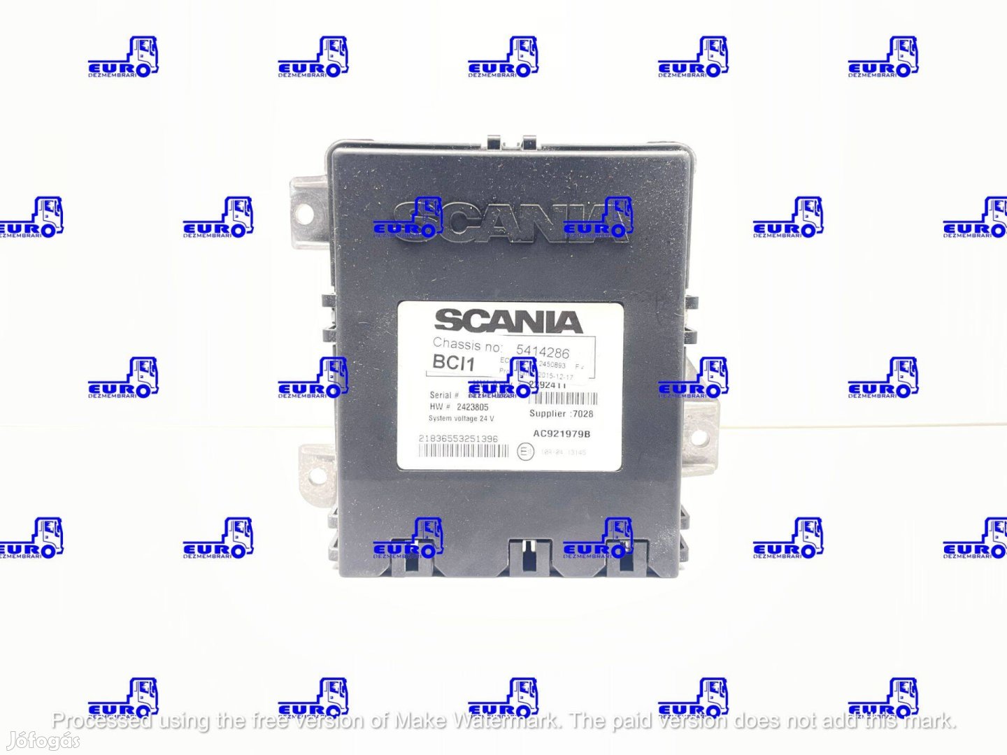 Scania BCI1vezerloegyszeg 2450893