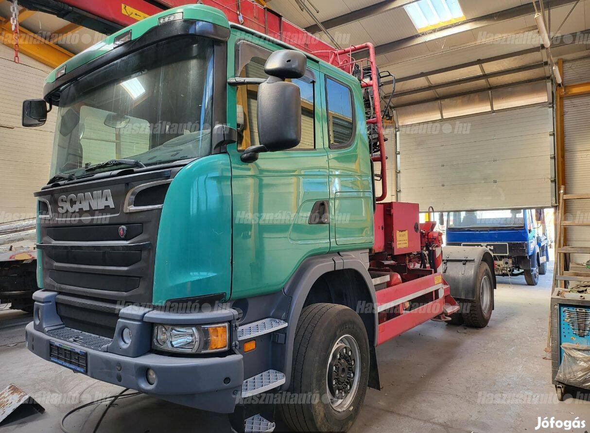 Scania G480 4X4 EURO5 Hiab Loglift 251S